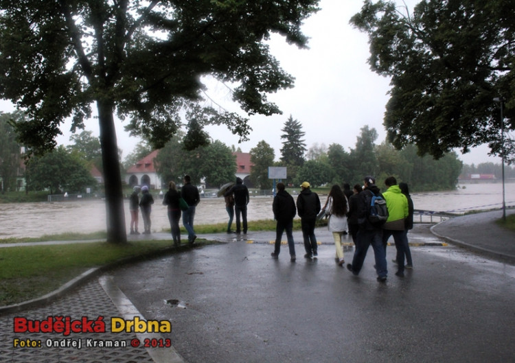 Budějce po 20. hodině večer