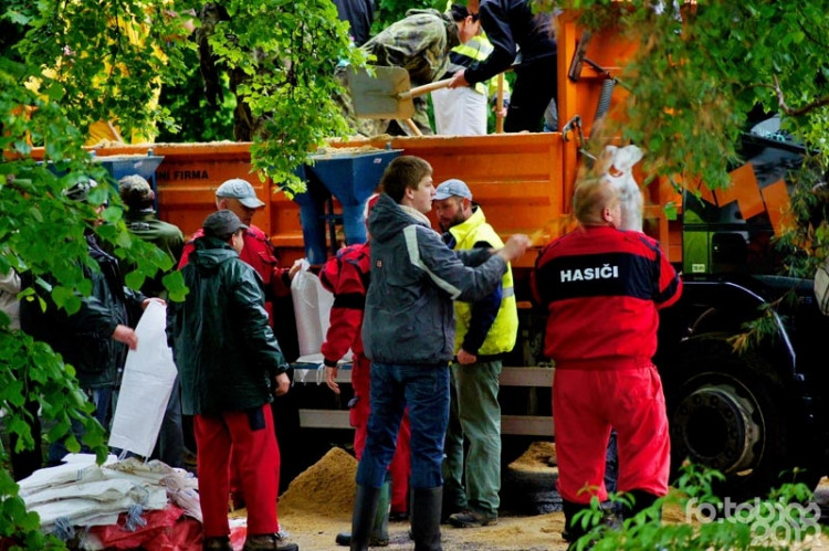 Malý jez. Foto Zdeněk Tobiáš