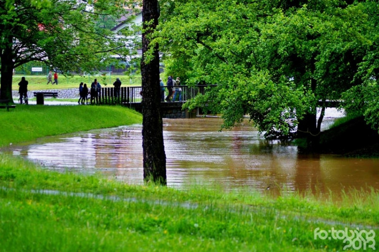 Malý jez. Foto Zdeněk Tobiáš