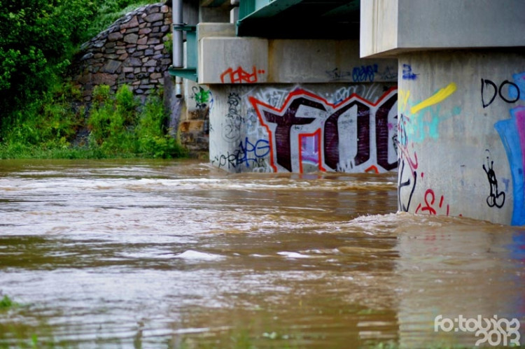 Malý jez. Foto Zdeněk Tobiáš