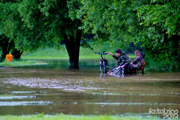 Malý jez. Foto Zdeněk Tobiáš