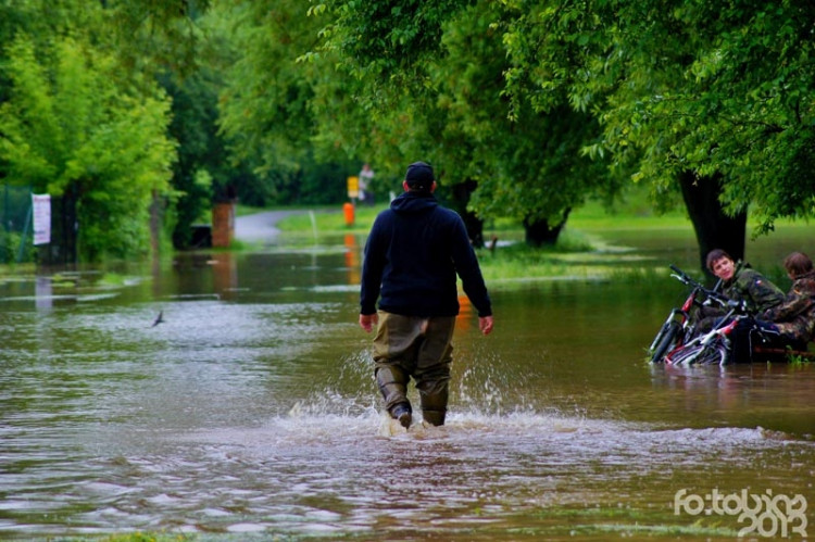 Malý jez. Foto Zdeněk Tobiáš