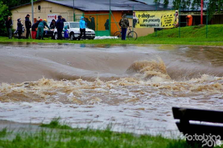 Malý jez. Foto Zdeněk Tobiáš