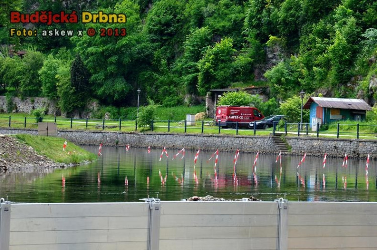 Rekonstrukce jezu Jelení lávka v Českém Krumlově