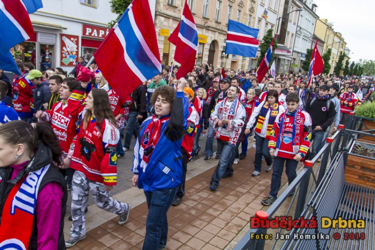 Pochod za záchranu budějovického hokeje