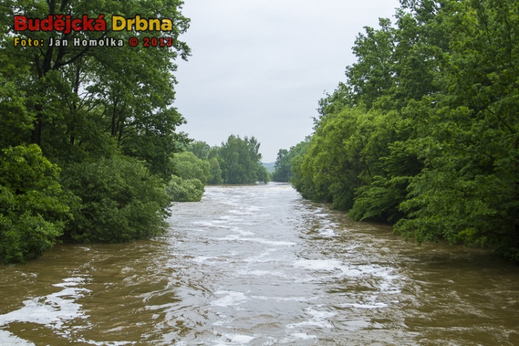 Povodně v Českých Budějovicích