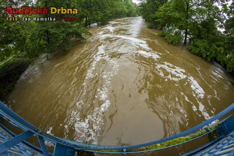 Povodně v Českých Budějovicích