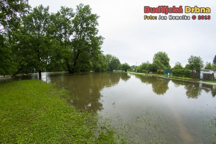 Povodně v Českých Budějovicích