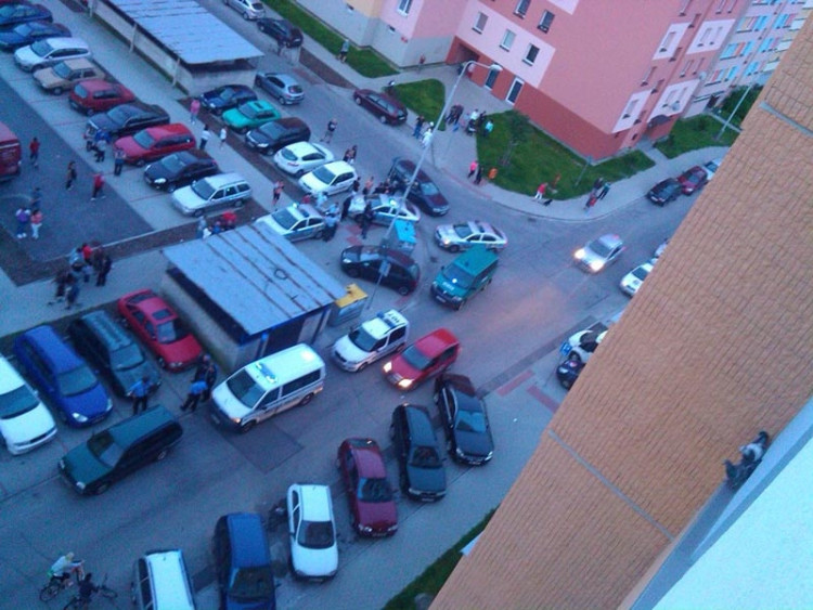 Policejní zátah na budějckém sídlišti Máj