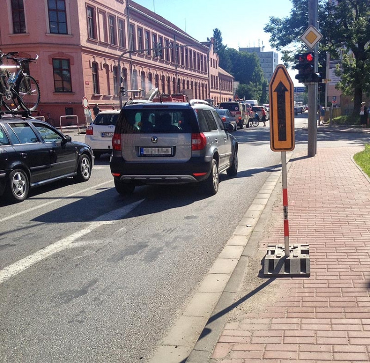 Dopravní omezení kvůli uzavírce ulice F. A. Gerstnera