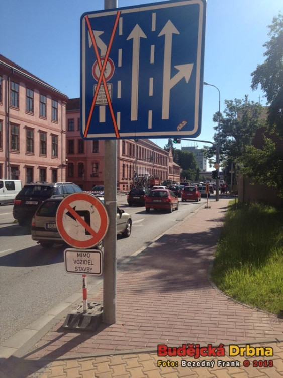 Dopravní omezení kvůli uzavírce ulice F. A. Gerstnera