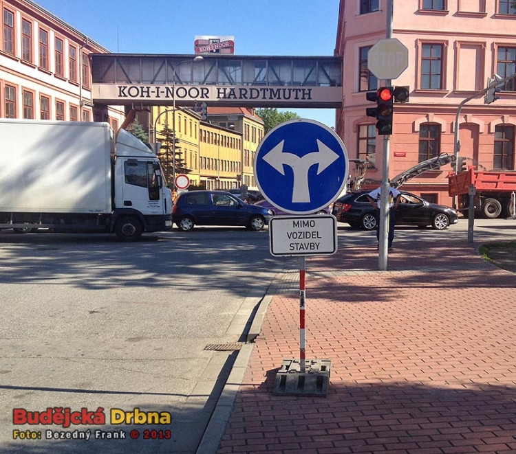 Dopravní omezení kvůli uzavírce ulice F. A. Gerstnera