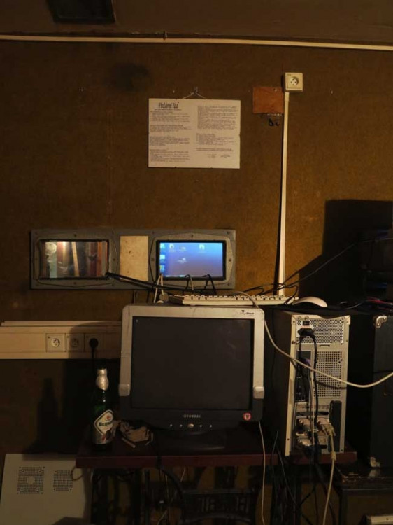 Zázemí promítačů