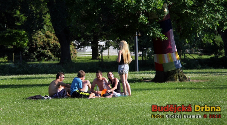 Tropy dorazily také do Budějc