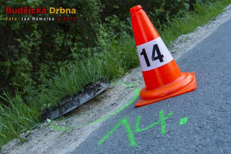 Srážka osobního automobilu s koněm v Šindlových Dvorech