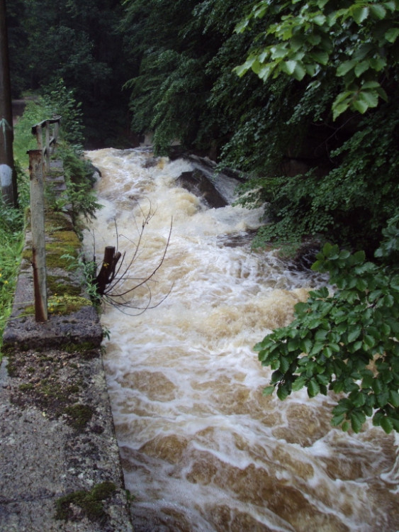 Černá Nisa v Kateřinkách dopoledne