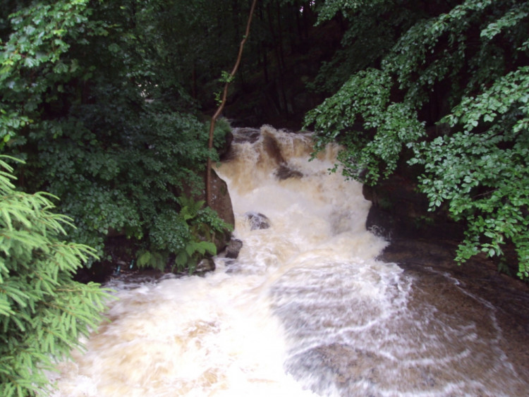 Černá Nisa v Kateřinkách dopoledne