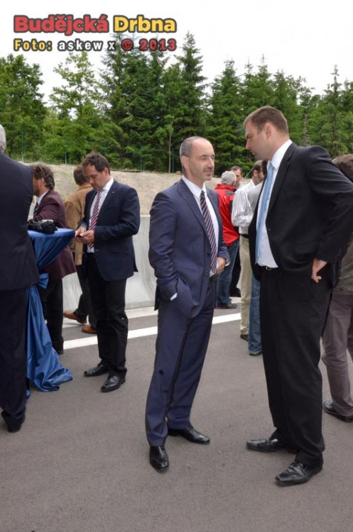 Slavnostní otevření nového úseku dálnice D3