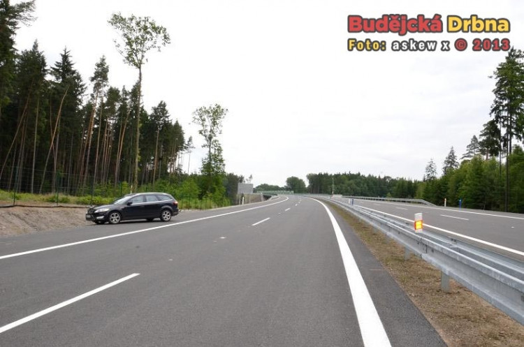 Slavnostní otevření nového úseku dálnice D3