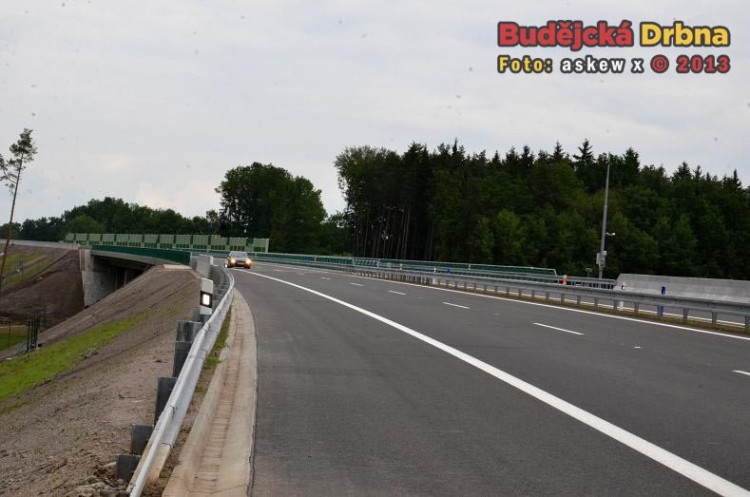 Slavnostní otevření nového úseku dálnice D3