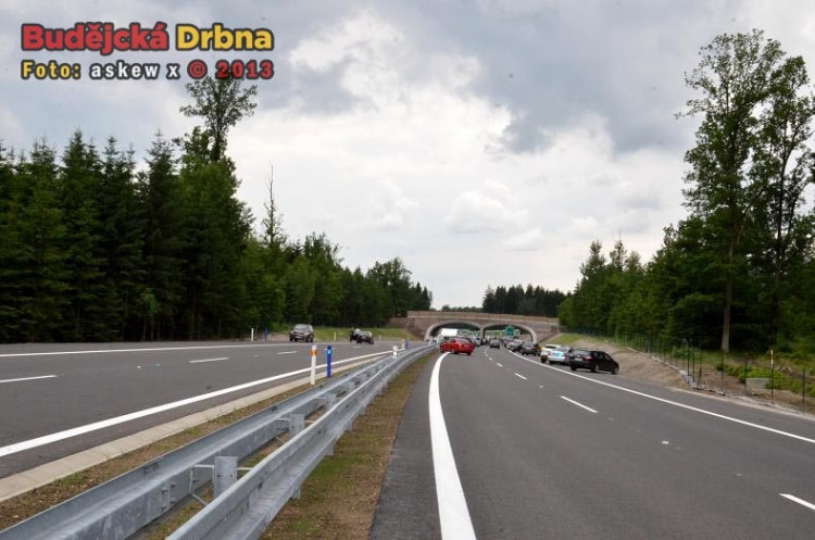 Slavnostní otevření nového úseku dálnice D3