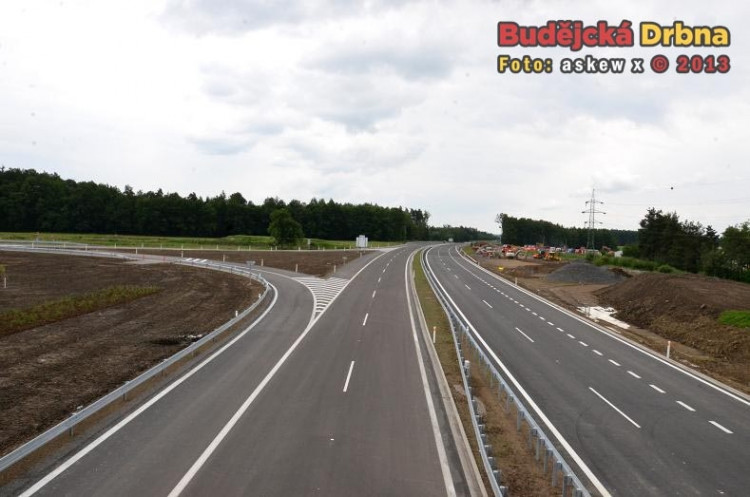 Slavnostní otevření nového úseku dálnice D3