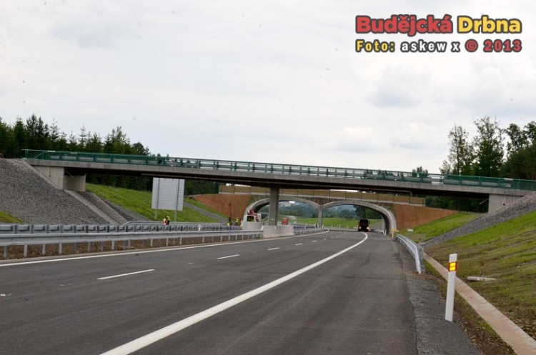 Slavnostní otevření nového úseku dálnice D3