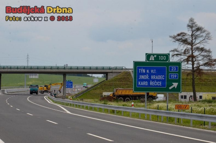 Slavnostní otevření nového úseku dálnice D3