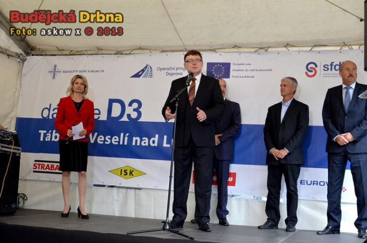 Ministr dopravy Zbyněk Stanjura