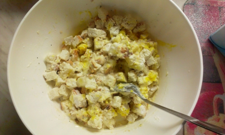 Příprava těstíčka