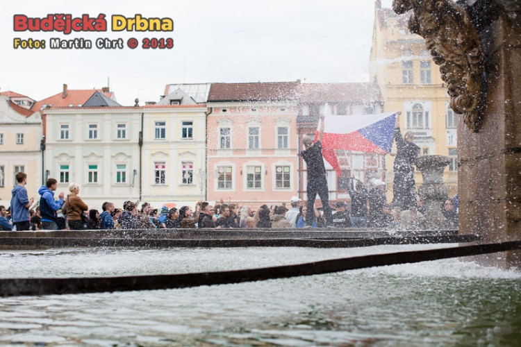 Protest kvůli problémům v soužití s Romy