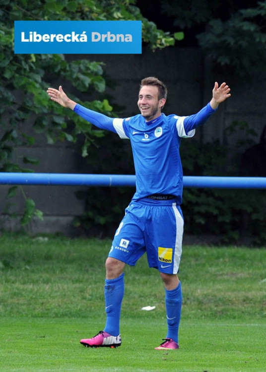 Denis Frimmel se v modrém dresu trefil poprvé