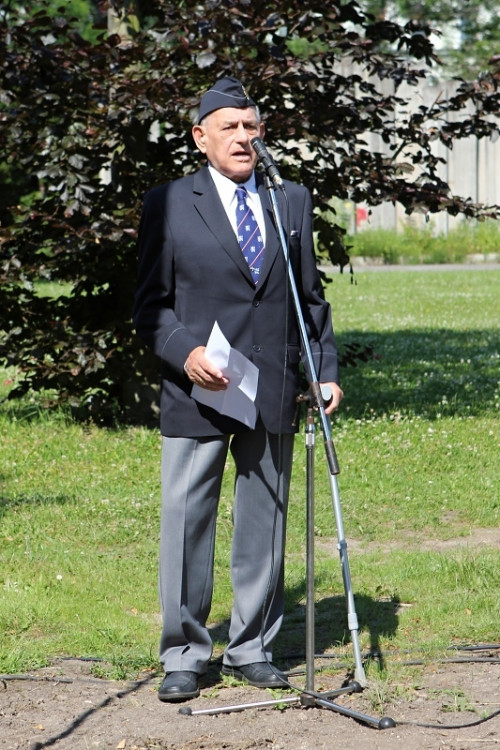 Zdeněk Hruška, předseda jednoty Strakonice Československé obce legionářské