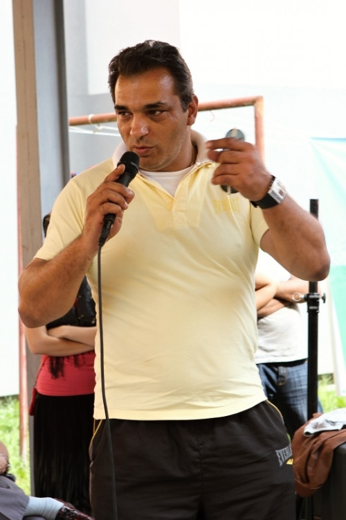 Demonstrace 2 v Českých Budějovicích, sídliště Máj