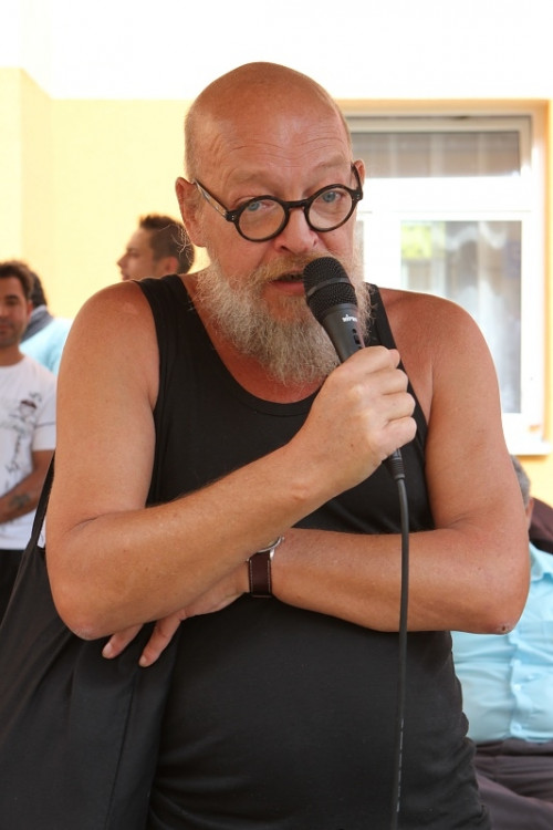 Demonstrace 2 v Českých Budějovicích, sídliště Máj