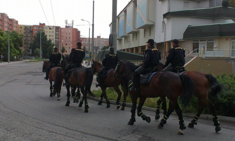 Demonstrace 2 v Českých Budějovicích, sídliště Máj, foto: Zuzana Wágnerová