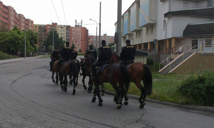 Demonstrace 2 v Českých Budějovicích, sídliště Máj, foto: Zuzana Wágnerová