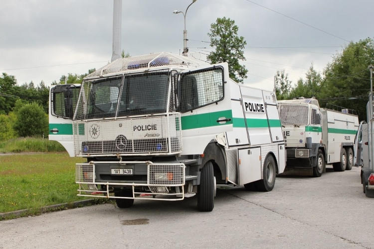 Demonstrace 2 v Českých Budějovicích, sídliště Máj, foto: Zuzana Wágnerová