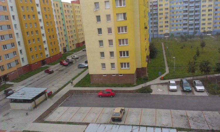 Demonstrace 2 v Českých Budějovicích, sídliště Máj, foto: Zuzana Wágnerová