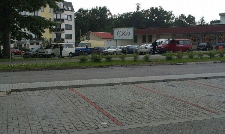 Demonstrace 2 v Českých Budějovicích, sídliště Máj, foto: Zuzana Wágnerová