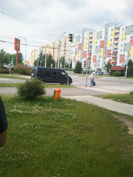 Demonstrace 2 v Českých Budějovicích, sídliště Máj, foto: William Sidržky