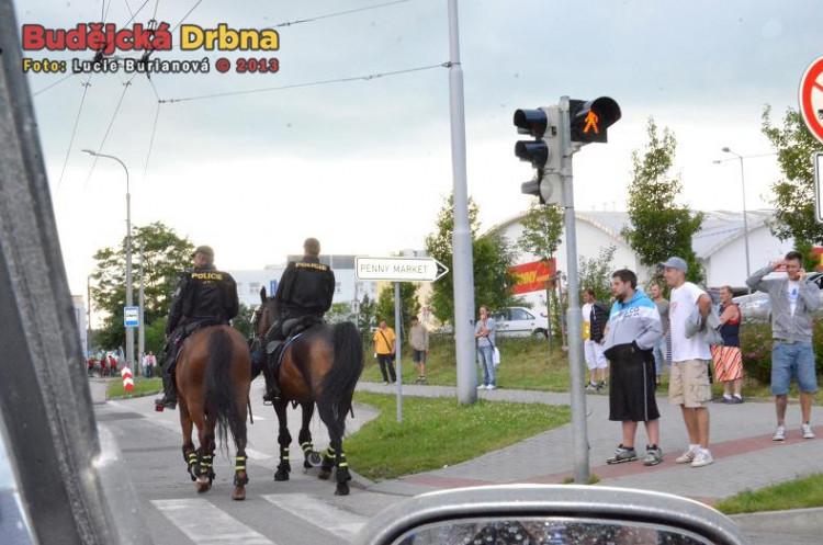 Demonstrace 2 v Českých Budějovicích, sídliště Máj