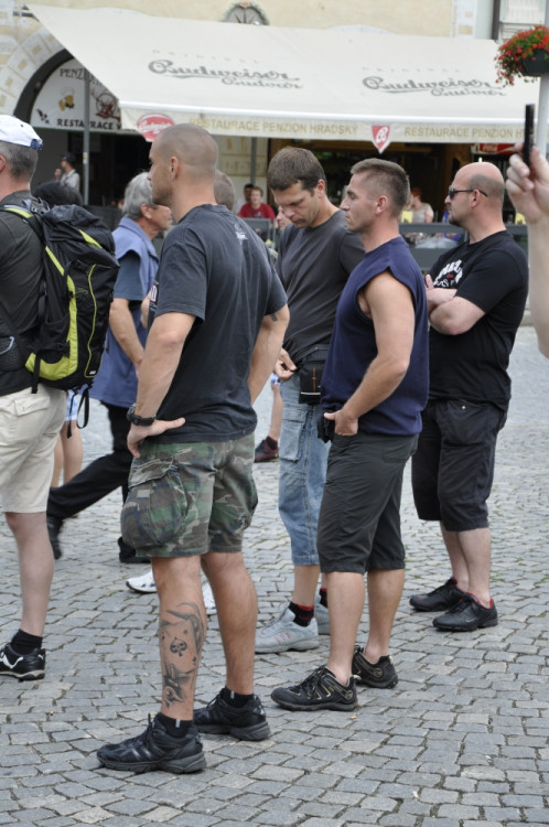 Demonstrace 2 v Českých Budějovicích, sídliště Máj, foto: Jakub Lošek