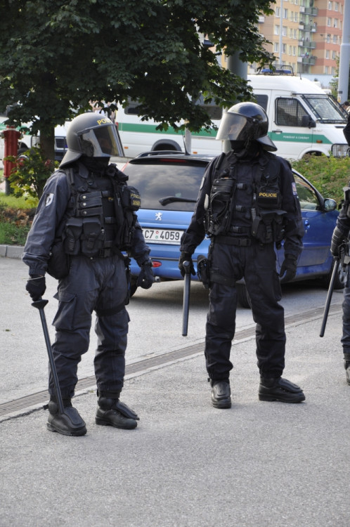Demonstrace 2 v Českých Budějovicích, sídliště Máj, foto: Jakub Lošek