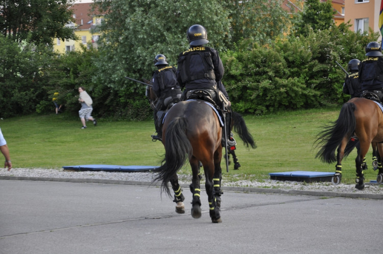 Demonstrace 2 v Českých Budějovicích, sídliště Máj, foto: Jakub Lošek