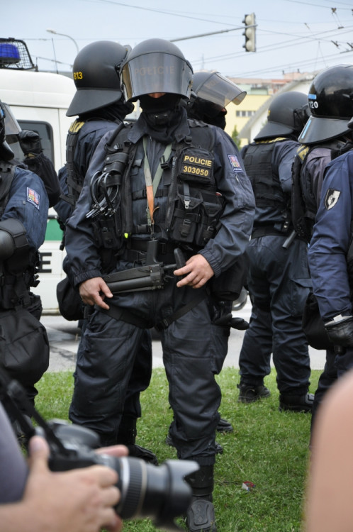 Demonstrace 2 v Českých Budějovicích, sídliště Máj, foto: Jakub Lošek