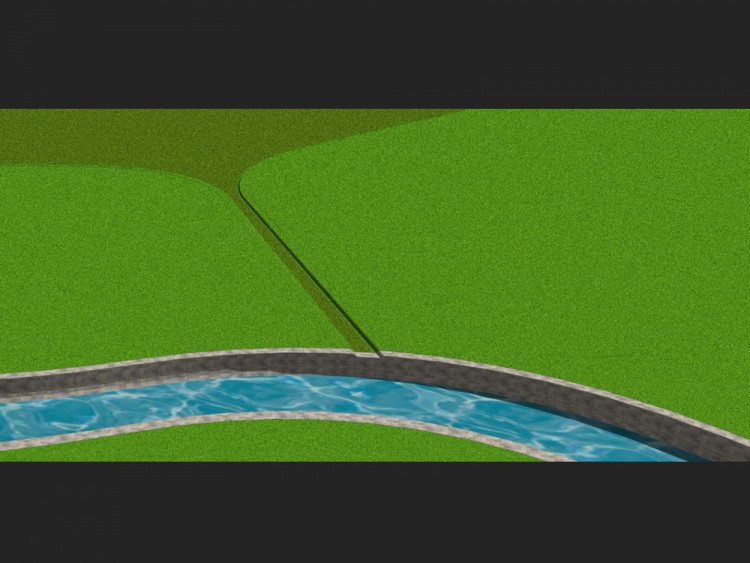 Vizualizace protipovodňového systému v Chrastavě