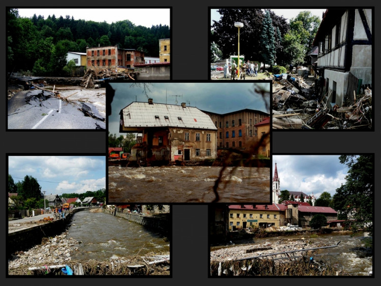 Vizualizace protipovodňového systému v Chrastavě