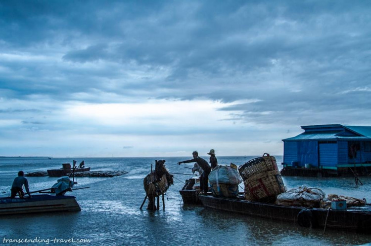 Kampong Luang - rybářská vesnice