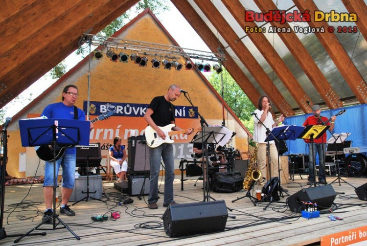 Kapela Pěšáci bavila návštěvníky dopoledne